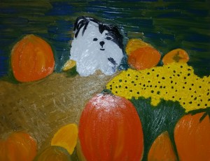 pumpkin snowy